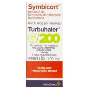 SYMBICORT TURB 6/200 MCG C/60 DOSES