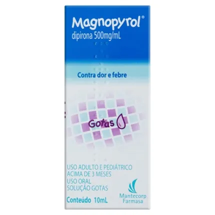 MAGNOPYROL GTS 500MG C/10ML