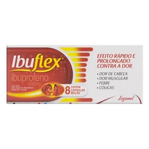 IBUFLEX 400MG C/8 CPS