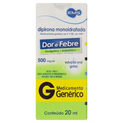DIPIRONA SODICA GTS C/20ML