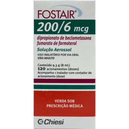 FOSTAIR 200/6MCG SPRAY C/120 DOSE