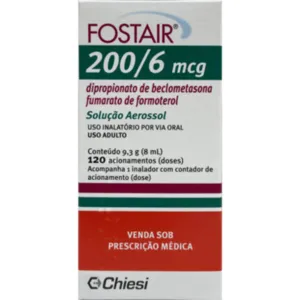 FOSTAIR 200/6MCG SPRAY C/120 DOSE