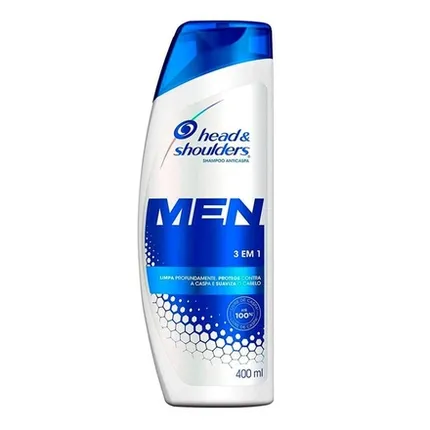 SH HEAD&SHOULDERS MEN 3EM1 400ML