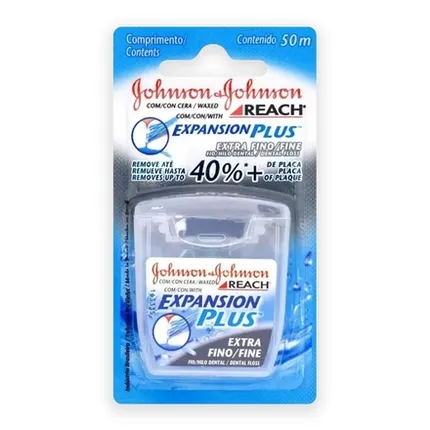 FIO DENTAL J&J EXTRA FINO 50M