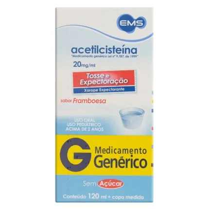 ACETILCISTEINA XPE 20MG C/120ML INF