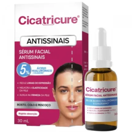 CICATRICURE SERUM  ANTISSINAIS C/30ML