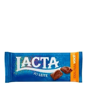 CHOC LACTA AO LEITE 90G