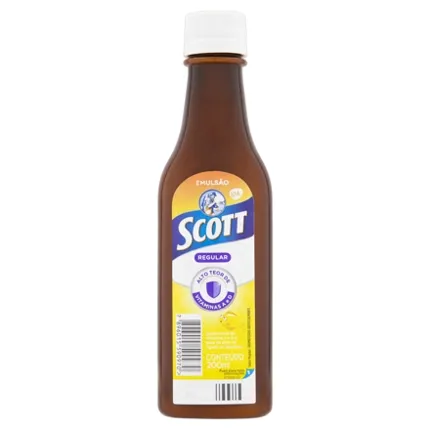 EMULSAO SCOTT REGULAR C/200ML