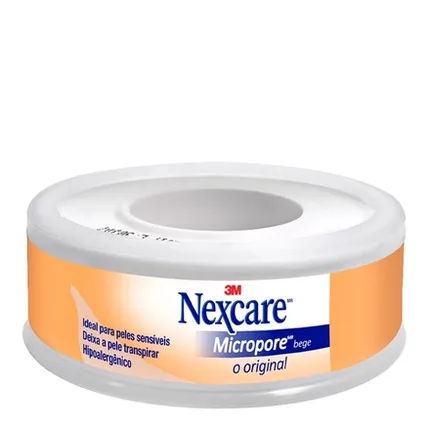 ESPARADRAPO NEXCARE 12CM X 4,5M BEGE