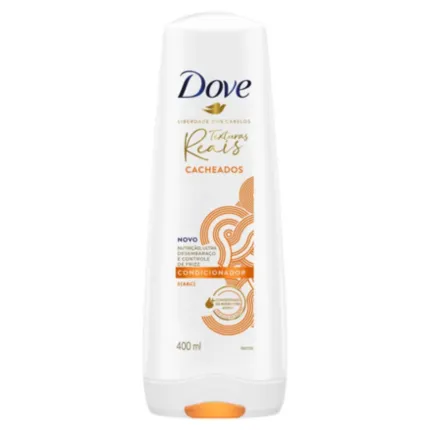 COND DOVE TEXTURAS REAIS CACHEADOS 400ML