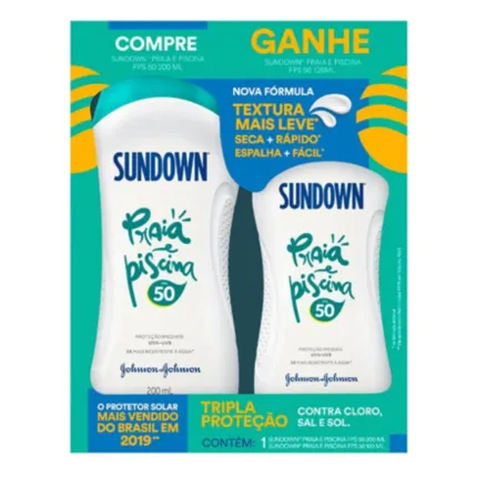 KIT BLOQ SUNDOWN FPS50 200ML+FPS50 120 ML