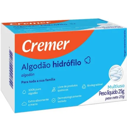 ALGODAO CREMER 25G