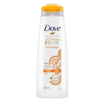 SH DOVE TEXTURAS REAIS CACHEADOS 400ML