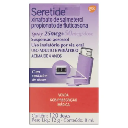 SERETIDE 25/50MCG C/120DOSES