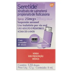 SERETIDE 25/50MCG C/120DOSES