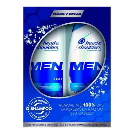 KIT HEAD&SHOULDERS SH+SH 3EM1 200ML
