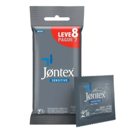 PRESERV JONTEX SENSITIVE LEVE 8 PG7