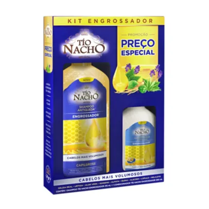 KIT TIO NACHO ENGROSSADOR SH 415ML + COND 200ML