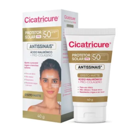 CICATRICURE PROTETOR FPS50 ANTISSINAIS 40G