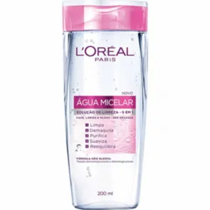 AGUA MICELAR LOREAL SOL.LIMPEZA 5 EM 1 200ML