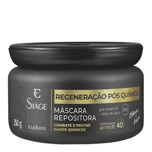 MASCARA SIAGE EUDORA REGEN. PÓS QUÍMICA 250G