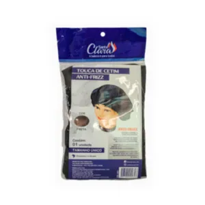 TOUCA CETIM SANTA CLARA ANTI-FRIZZ BRANCA UND