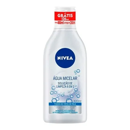 AGUA MICELAR NIVEA SOL. LIMPEZA 6 EM 1 200ML
