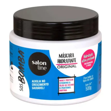MASCARA SALON LINE ORIGINAL BOMBA 500G