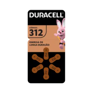 PILHA AUDITIVA DURACELL C/6 UNDS