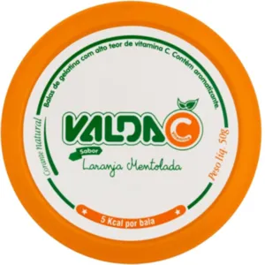 VALDA C LARANJA LATA 50G