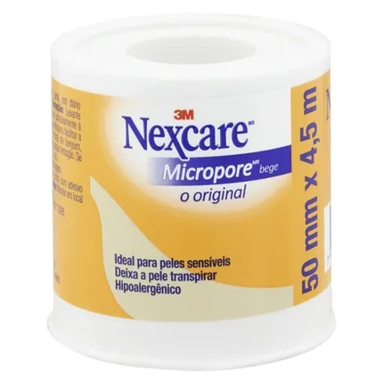 ESPARADRAPO NEXCARE MICROPORE 50MMX4,5X BEGE