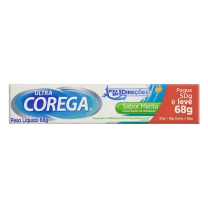 COREGA ULTRA CR C/68G MENTA