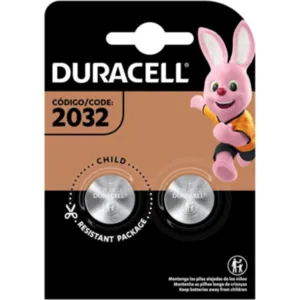 PILHA MOEDA DURACELL CR 2032 C/2UNDS