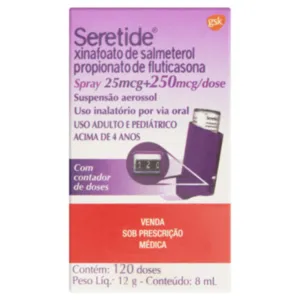 SERETIDE 25/250MCG C/120DOSES
