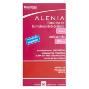 ALENIA 6/200MCG C/60CPS+INALADOR