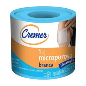 FITA CREMER MICROPORE HIPOA 5 X 4,5CM