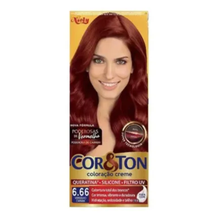 T COR E TON 6.66 LOURO ESCURO VERMELHO 50G