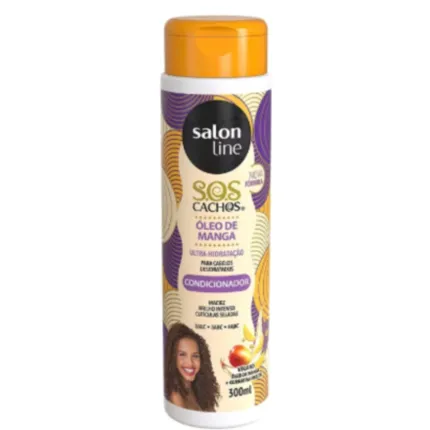 COND SOS CACHO SALON LINE OLEO MANGA 300ML