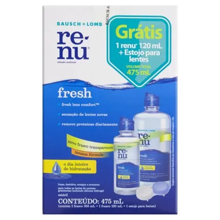 RENU PLUS C/355ML+120ML GRATIS