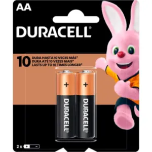 PILHA DURACELL AA C/2PILHAS