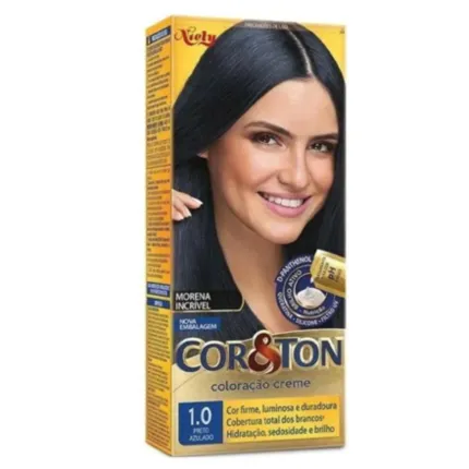 T COR E TON 1 PRETO AZULADO 50G