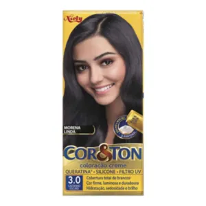 T COR E TON 3 CASTANHO ESCURO 50G