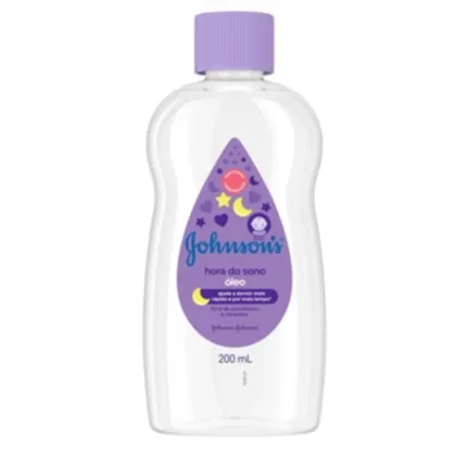 OLEO BABY J&J HORA DO SONO 200ML
