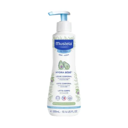 MUSTELA HYDRA BEBE LEITE CORPORAL C/300ML