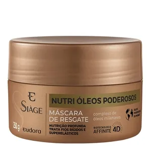 MASCARA SIAGE EUDORA  NUTRI OLEOS PODER 250G