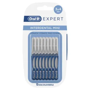 INTERDENTAL EXPERT ORAL B REFIL MINI C/10 UNDS