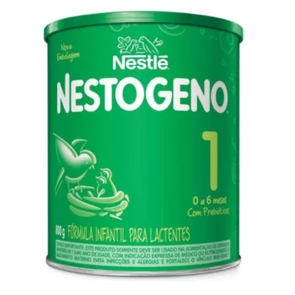LEITE NESTOGENO 1 FORMULA INFANTIL 800G
