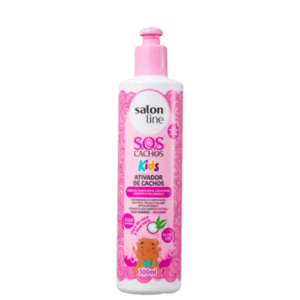 ATIVADOR CACHO SALON LINE KIDS HIDRATAÇAO 300ML