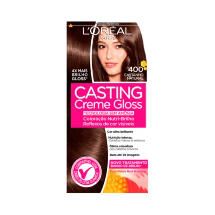 T CASTING CR GLOSS 400 CASTANHO NATURAL