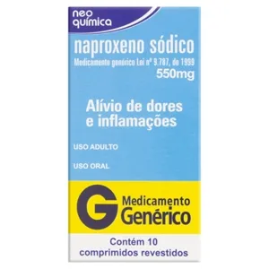 NAPROXENO SODICO 550MG C/10CPR